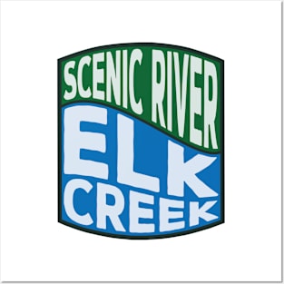 Elk Creek Scenic River wave Posters and Art